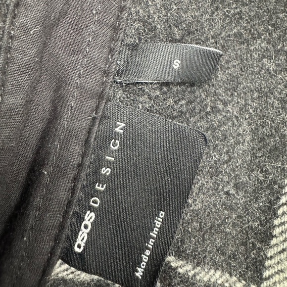 ASOS Ladies Design Flannel Shirt Size Small. - Picture 8 of 9